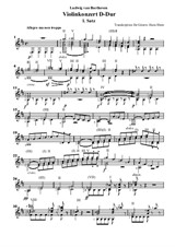 Violinkonzert D-Dur