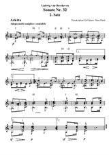 Klaviersonate Nr.32 (Teil 2)